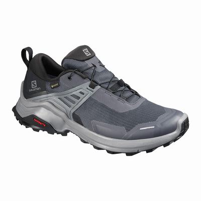 Dámské Turistické Boty Salomon X RAISE GORE-TEX Tmavě Blankyt/Černé Výprodej SA89301-362